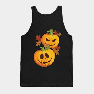 Autumn Jack O Lanterns Tank Top